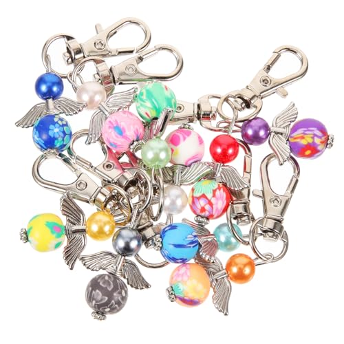 OATIPHO 30stücke Teiliges Schlüsselanhänger Mit Engel Charm Metall Schlüsselring Für Bastelprojekte Für Hochzeiten Taufen Und Geburtstagsfeiern Zubehör Für Persönliche von OATIPHO