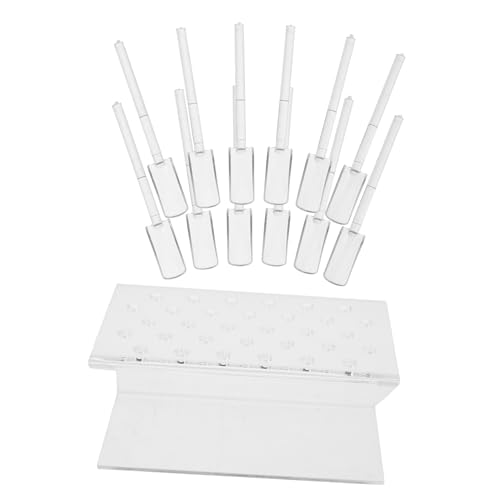 OATIPHO 32löcher Nagelständer Aus Kunststoff Nagelbürstenhalter Für Nagellack Nagelproben Und Nagelanhänger Wandmontierter Organizer Für Nageltechniker Und Nagelsalons von OATIPHO