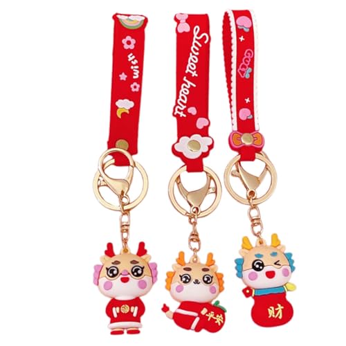 OATIPHO 3stücke Teiliges Dragon Schlüsselanhänger Einzigartige Drachen Dekoration Für Schlüssel Taschen Und Kreative Schlüsselanhänger Für Drachenliebhaber von OATIPHO