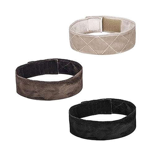 OATIPHO 3stücke Wig-band in Schwarz Braun Und Beige Verstellbares Und Selbstklebendes Stirnband Zum Befestigen Von Perücken Und Komfort Für Frauen Und Mädchen von OATIPHO