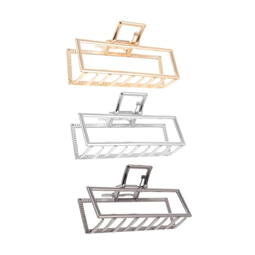 OATIPHO 3 Stück Haarklammern aus Legierung Große Rutschfeste Haarkrallen für Dickes und Dünnes Haar Eleganter Kopfschmuck für Damen von OATIPHO