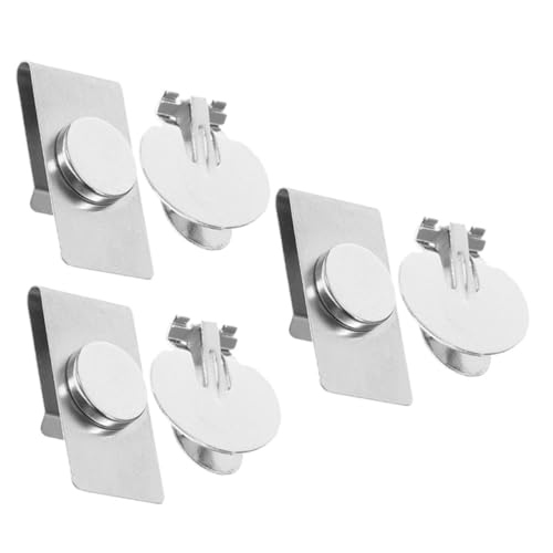 OATIPHO 3paare Unsichtbare Magnetische Krawattenhalter Aus Edelstahl Kleidungsclips Als Alternative Für Herren Krawattenklammer Beschädigung Krawattenverschluss Für von OATIPHO