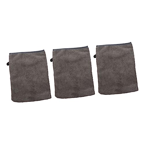 OATIPHO 3stücke Gesichtsreinigungshandschuhe Wiederverwendbar Make-up-entferner-handschuhe Mikrofaser Gesicht Reinigung Mitts Haushalt Tragbar Hautfreundlich Atmungsaktiv von OATIPHO