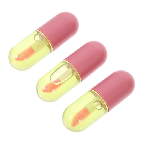 OATIPHO 3stücke Lippenfüller Feuchtigkeitsspendende Lippenöle Entsalzende Lipglosse Lippenpflegeöle Lippenfüllerglosse Frauen Lip Glossen Pflegende Lip Öle von OATIPHO