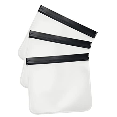 OATIPHO 3stücke Transparente Make-up-Tasche Reise-Kosmetik-Organizer Aufbewahrungsbeutel Durchsichtige Kosmetiktaschen Tragbar Langlebig Für Kosmetika Und Reiseaccessoires von OATIPHO