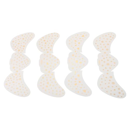 OATIPHO 4blätter Temporäre Für Gesicht Wasserfeste -aufkleber Vielseitige Gesichtsaufkleber Für Alltag Und Party Hautfreundliche Temporäre Körperkunst von OATIPHO