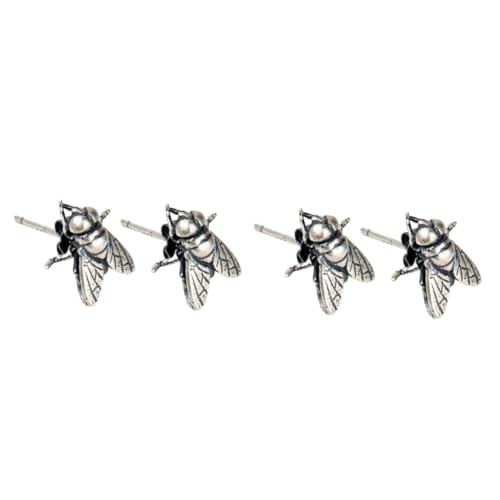 OATIPHO 4 Paar Fliegen Ohrringe Damen Ohrstecker Ohrstecker Für Damen Ohrstecker Damen Ohrstecker Ohrstecker Für Damen Ästhetische Ohrringe Damen Ohrringe Ohrstecker Schmuck von OATIPHO