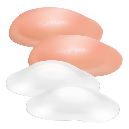 OATIPHO 4 Paar Silikon-schulterpolster Für Damen Wiederverwendbare Polster Für Kleidung Verbesserter Haltungskomfort Selbstklebende Schulter von OATIPHO