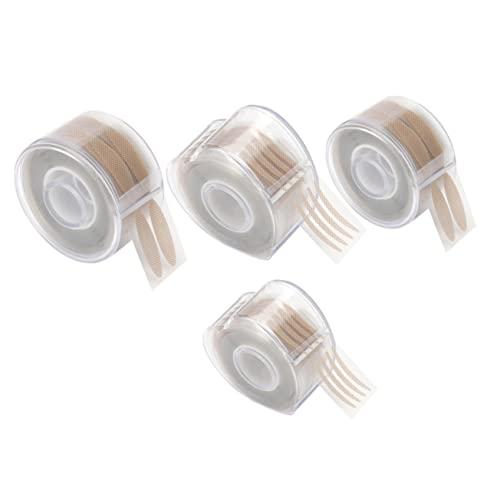 OATIPHO 4 Rollen Doppelte Augenlid Aufkleber Unsichtbare Tape Streifen für Augenlid Lifting Atmungsaktive Formen Herz Rund für Natürliches Make Up für Zuhause Salon von OATIPHO