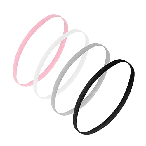 OATIPHO 4stücke Elastische Sport-stirnbänder Für Damen Rutschfest Und Schweißabsorbierend Für Yoga Laufen Und Fitness OATIPHO 4stücke Elastische Sport-stirnbänder Für Damen Rutschfest Und Schweißabsorbierend Für Yoga Laufen Und Fitness von OATIPHO