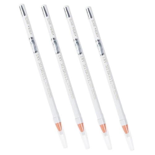 OATIPHO 4stücke Weiß Augenbrauen Eyeliner Bleistifte Augenbrauenstift Weiß Eyeliner Bleistifte Make-up-tools Für Tattoo Make-up von OATIPHO
