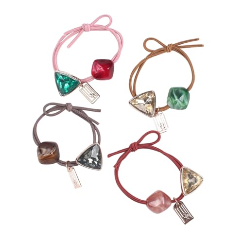 OATIPHO 4stücke Junge Mädchen Haarbänder Mit Schleife Bowknot Haargummis Haarseile Aus Hochwertigem Material Elastische Pferdeschwanzhalter Für Mädchen Junge Und Kleinkinder von OATIPHO