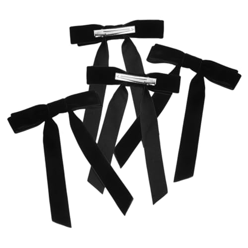 OATIPHO 4 Stück Haarnadel Samtschleifen Haarschleifen Schleife Für Haare Schleifen Für Haare Schleifen Für Frauen Schleifen Haarband Haarbänder Für Frauen Schleifenbänder Für von OATIPHO