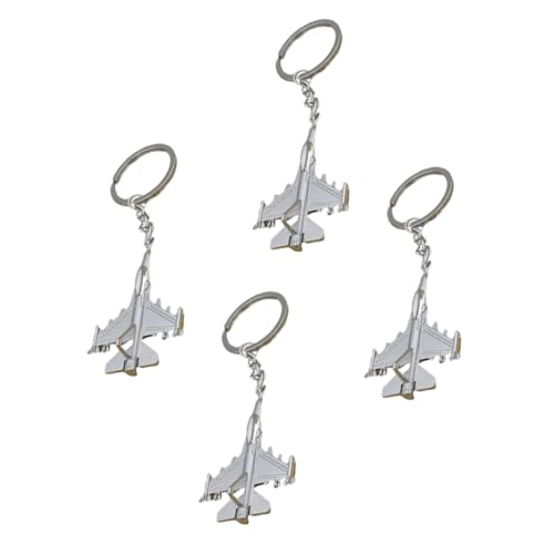 OATIPHO 4stücke Flugzeug Schlüsselanhänger Aus Zinklegierung Charmanter Für Auto Taschen Und Für Flugzeugliebhaber Und Besondere Anlässe von OATIPHO