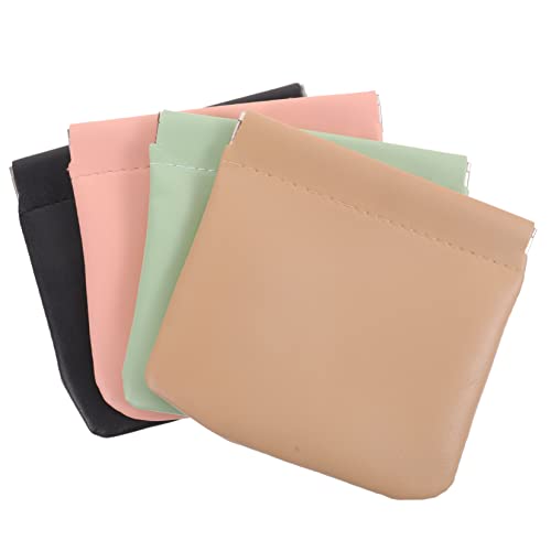 OATIPHO 4 Stück Taschen Make Up Organizer Teiliges Rauchpink Praktische Kosmetiktasche mit Automatischer Verschlussfunktion für Reisen von OATIPHO