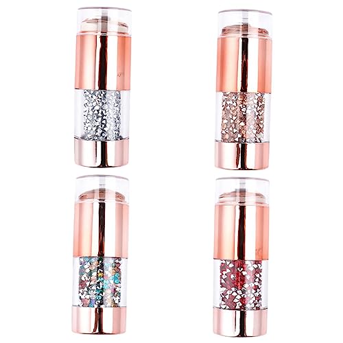 OATIPHO 4stücke Nagelstempel Stücken Bunte Strass Stempel Maniküre Stamper Stift Für Hause Und Professionelle Maniküre-anfänger Einfach Zu Verwenden von OATIPHO