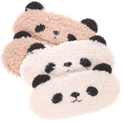 OATIPHO 4 Stück Teiliges Tier Haarspangen mit Panda Design für Teenager und Mädchen Süße Haarklammern für Einfach zu Befestigen Vielseitig Einsetzbar Stilvolle Haaraccessoires von OATIPHO