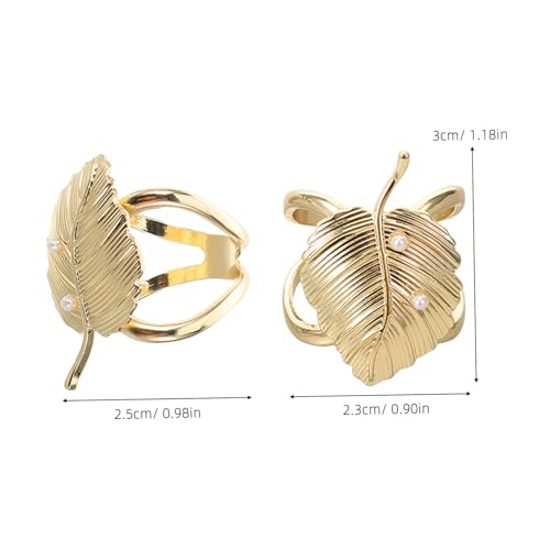 OATIPHO 4 Stück Teiliges Vintage Schalclips mit Künstlichen Perlen Dekorative Schalspangen für Tücher Kleider Blusen Leichte Schmuck Accessoires Sanft zu Stoffen Vielseitig für Alltag und von OATIPHO