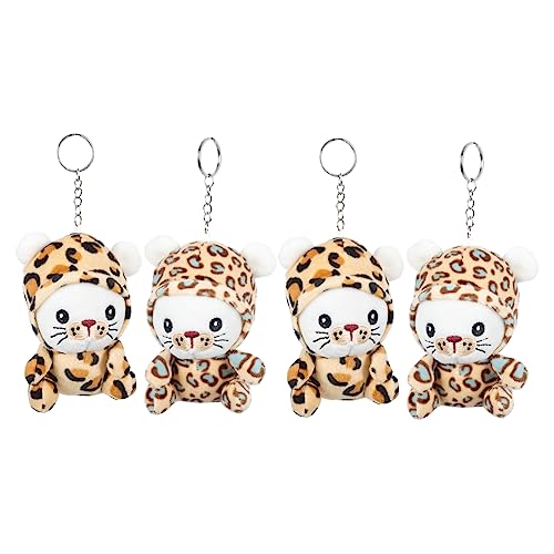 OATIPHO 4stücke Lustige Tiger Schlüsselanhänger Niedliche Tiger Jahr Dekoration Für Taschen Schlüssel Und Partys Perfektes Für Junge Mädchen von OATIPHO