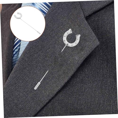 OATIPHO 4 Stück Vintage Inspirierte Horseshoe Brosche mit Sicherem Verschluss Retro Anstecknadel für Männer und Frauen Vielseitiges Accessoire für Anzüge Mäntel und Pullover für Hochzeiten von OATIPHO