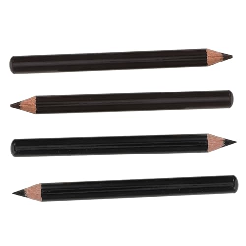 OATIPHO 4stücke Holz Augenbrauenstift Braun Wasserfeste Augenbrauenfarbe Formen Augenbrauen Für Frauen Eyebrow Pencil Kit von OATIPHO