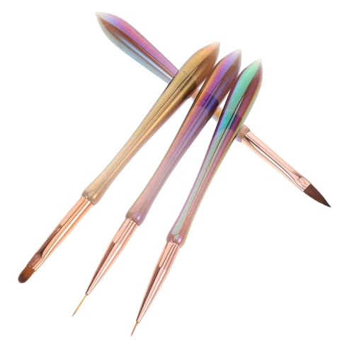 OATIPHO 4 Teiliges Set Nagelkunststift Nagelbürste Nagel Graffiti Stift Gel Nagellack Malpinsel Nagellackstifte Gel Nagellackstift Nagelgel Nagellackstifte Nagelkunst Graffiti von OATIPHO