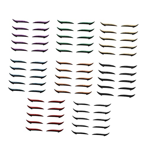 OATIPHO 40 Paare Wiederverwendbare Augenlid Aufkleber Selbstklebende Eyeliner Sticker für Doppelte Augenlid Bänder Tragbares Make Up Tool für Schnelles Make Up für Zuhause und Unterwegs von OATIPHO