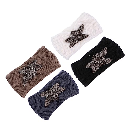 OATIPHO 4Stücke Damen Warmes Stirnband Strickoptik für Outdoor Mode Sport für Gesichtspflege Makeup und Freizeitaktivitäten OATIPHO 4Stücke Damen Warmes Stirnband Strickoptik für Outdoor Mode Sport für Gesichtspflege Makeup und Freizeitaktivitäten von OATIPHO