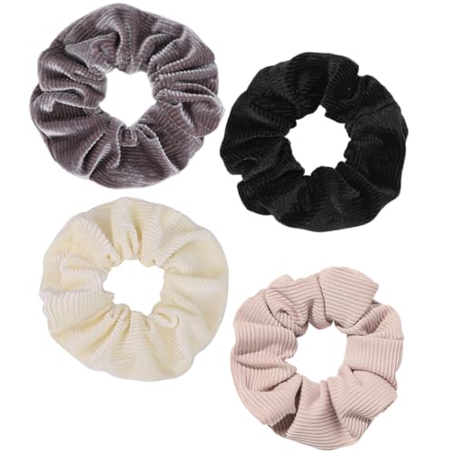 OATIPHO 4stücke Haargummis Für Damen Elastische Pferdeschwanzhalter Dehnbare Haarbänder Dekorative Haarschmuck Für Frauen Und Mädchen von OATIPHO