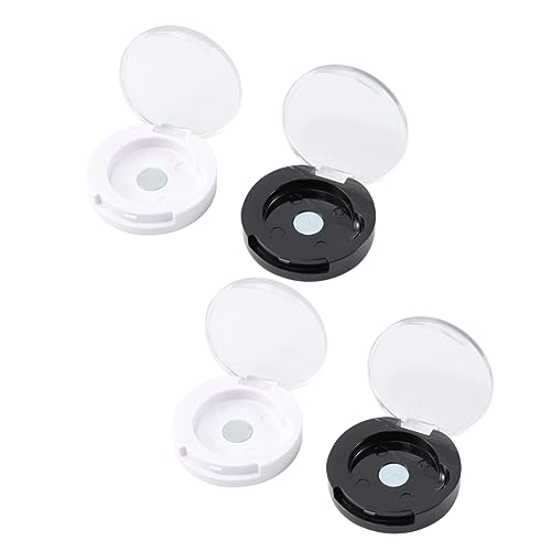 OATIPHO 4stücke Lidschattenbox Mit Unterverpackungsbehälter Leere Box Für Kosmetika in Weiß Und Schwarz Als Make-up-zubehör Und Organizer von OATIPHO