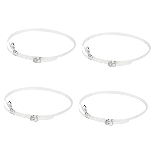 OATIPHO 4paare Elastische High Heels-schnürsenkel Mit Schnallendesign Anti-lockerungs-fesselriemen Für Damen Schuhe von OATIPHO