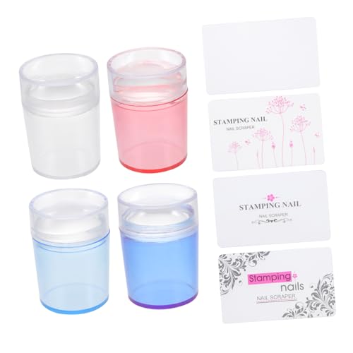 OATIPHO 4sätze Silikon Nagelstempel Für Nailart Diy Zubehör Maniküre Stempel Nägeln Anwendbar von OATIPHO