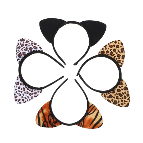 OATIPHO 4stücke Katzenohren Stirnbänder Leoparden Haarbänder Party Haarreifen Katzenkostüm Haarbänder Party Haarschmuck OATIPHO 4stücke Katzenohren Stirnbänder Leoparden Haarbänder Party Haarreifen Katzenkostüm Haarbänder Party Haarschmuck von OATIPHO