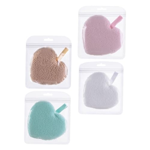 OATIPHO 4stücke Make-up-entfernungsschwamm Gesichtsschwamm Wiederverwendbar Reinigungsschwamm Porenreinigung Peeling-schwamm Für Gesichtsansatz Make-up-entferner-pads Für Zuhause Und Reise von OATIPHO