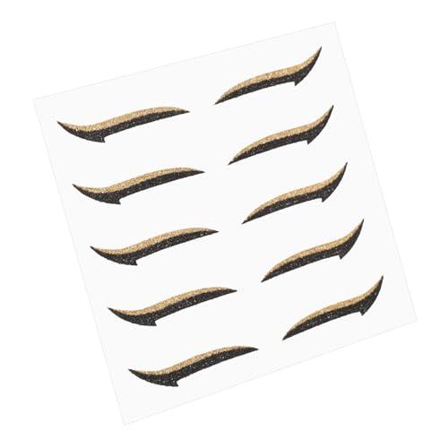 OATIPHO 5paare Selbstklebende Eyeliner-aufkleber Augenlinienstreifen Für Stylisches Augen-make-up Langlebig Und Schweißfest von OATIPHO