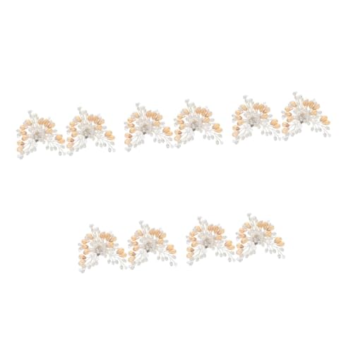 OATIPHO 5 Paare Schuhschmuck Clips für Frauen Abnehmbare Elegante Perlen Strass-schuhanhänger Modische Brautschuhe Dekoration Vielseitig für High Heels Partys und Formelle Anlässe von OATIPHO