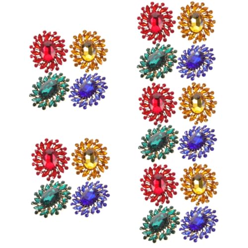 OATIPHO 5 Sätze Brosche Gürtel Strass-knöpfe Kragen Ratsche Hundehalsbänder Khimar Hijab Graceling Bastelzeug Unikal Kleidung Dekoration Brautschmuck Künstliche Edelsteine 4 Stück * 5 OATIPHO 5 Sätze Brosche Gürtel Strass-knöpfe Kragen Ratsche Hundehalsbänder Khimar Hijab Graceling Bastelzeug Unikal Kleidung Dekoration Brautschmuck Künstliche Edelsteine 4 Stück * 5 von OATIPHO