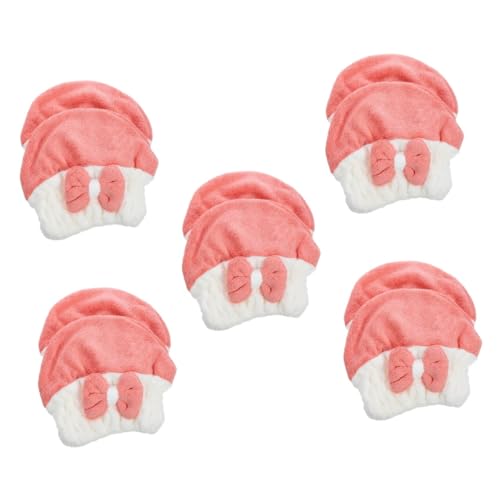 OATIPHO 5 Sätze Haartrocknungshut Für Damen Saugfähiges Haarturban Für Nasses Haar Schnelltrocknendes Handtuch Für Haar Für Reisen 2 Stück * 5 von OATIPHO