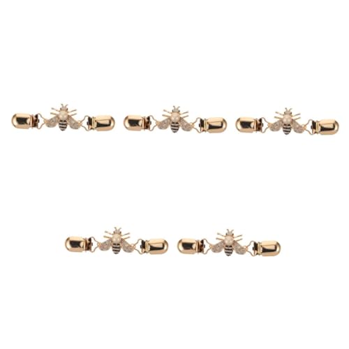 OATIPHO 5 Stück Brosche für Frauen Bienen-design Emaille Anstecknadel Cardigan Clip Vielseitig als Pullover Anzugschalhalter Geeignet Eleganter Schmuck mit Feiner Verarbeitung von OATIPHO