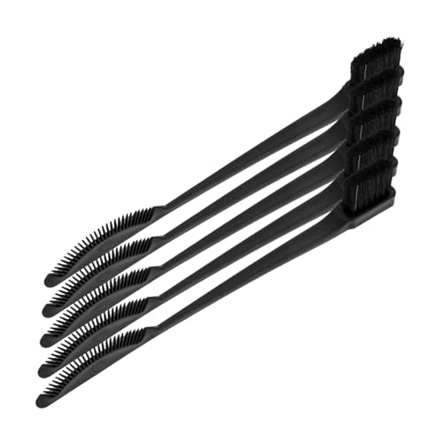 OATIPHO 5 Stück Doppelkopf-Make-up-Pinsel Doppelkopfbürste Wimpernkamm Spoolie-Bürste Lidschatten Pinsel Wimpernapplikator abgewinkelter Lidschattenpinsel Stirnbürste Borstenhaar Schwarz OATIPHO 5 Stück Doppelkopf-Make-up-Pinsel Doppelkopfbürste Wimpernkamm Spoolie-Bürste Lidschatten Pinsel Wimpernapplikator abgewinkelter Lidschattenpinsel Stirnbürste Borstenhaar Schwarz von OATIPHO