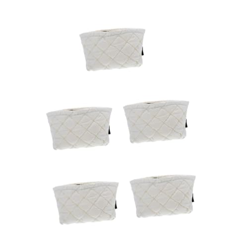 OATIPHO 5 Stück Gesteppte Kosmetiktasche mit Besticktem Design Geräumige Make Up Organizer Tasche Reise Make Up Beutel aus Robustem Polyester Handliche Tasche für Damen Modisch und OATIPHO 5 Stück Gesteppte Kosmetiktasche mit Besticktem Design Geräumige Make Up Organizer Tasche Reise Make Up Beutel aus Robustem Polyester Handliche Tasche für Damen Modisch und von OATIPHO