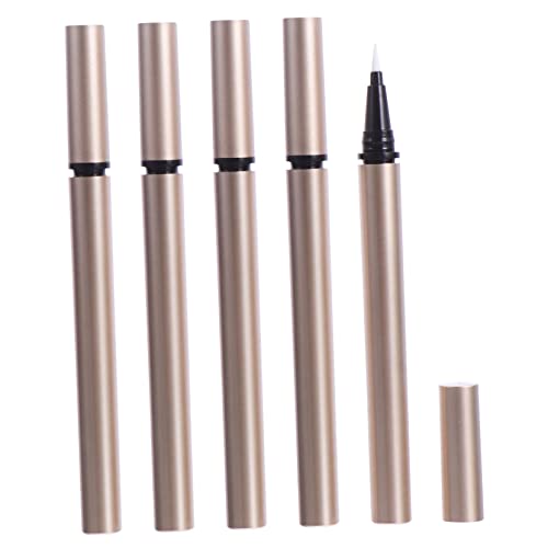 OATIPHO 5 Stück Teiliges Nachfüllbare Eyeliner Container mit für DIY Eyeliner und Nagelöl Tragbar und Praktisch für Unterwegs von OATIPHO