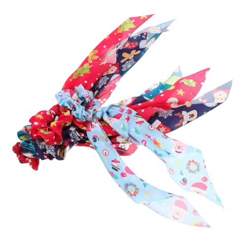 OATIPHO 5stücke Haarseil Für Damen Weihnachten Haarseil Haargummi Kopfschmuck Stirnband Langes Band Haar Zubehör Für Weihnachten von OATIPHO