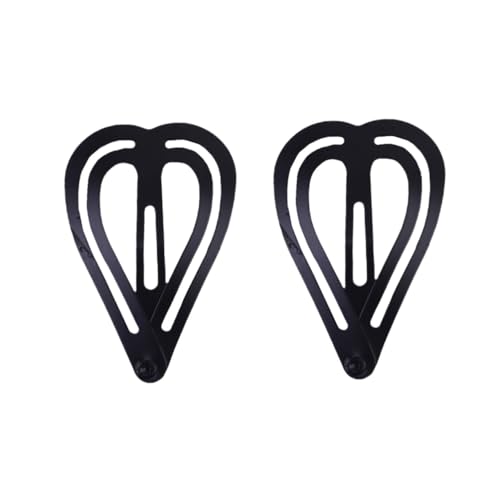 OATIPHO 50 Stück Teiliges Herzförmige Haarspangen aus Schwarzem Legierungs Einfache Bang Clips für Mädchen und Frauen Stabile Bobby Pins für Alltag und Party Vielseitiges Haarschmuck von OATIPHO