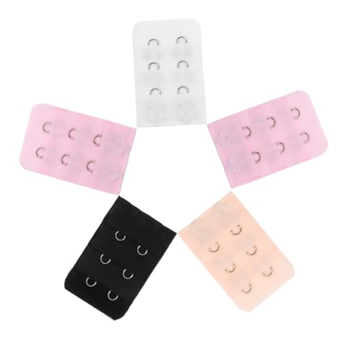 OATIPHO Elastische BH-Dessous-verlängerungen 2 Haken 3 Reihen BH Für Frauen BH-träger Zufällige Farbe von OATIPHO