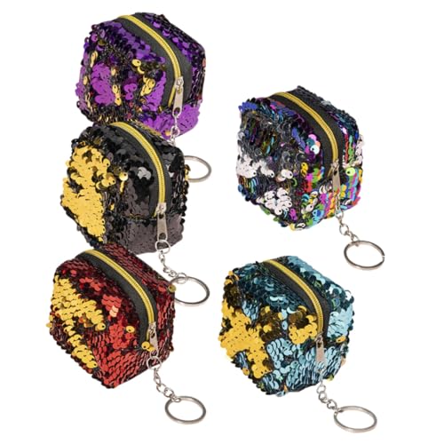OATIPHO 5stücke Mini-geldbörse Für Damen Aufbewahrungstasche Münztasche Tragbare Geldbörse Schlüssel Und Handytasche Kleine Taschen Schmuckaufbewahrungstasche Kosmetiktasche von OATIPHO
