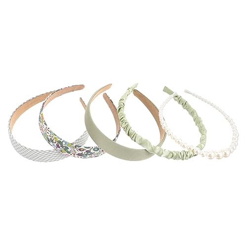 OATIPHO 5stücke Teiliges Strand-stirnbänder Mit Perlen Haarbänder Für Damen Und Mädchen Elegante Haarschmuck Für Hochzeiten Partys Und Festivals von OATIPHO