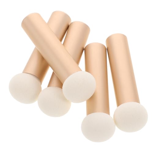 OATIPHO 5stücke Schwamm-concealer-pinsel Mit Griff Für Damen Make-up-pinsel Concealer-pinsel Für Make-up-tools Tragbar Und Praktisch Für Zuhause Und Schönheitssalon von OATIPHO