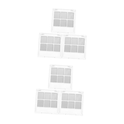 OATIPHO 6 Sätze Transparente Fächer Lidschattenpalette mit Pinselhalter Robuster Leerer Make Up Organizer für Kreative Farbkombinationen Kompakt und Reisefest für Vielseitige Anwendung OATIPHO 6 Sätze Transparente Fächer Lidschattenpalette mit Pinselhalter Robuster Leerer Make Up Organizer für Kreative Farbkombinationen Kompakt und Reisefest für Vielseitige Anwendung von OATIPHO