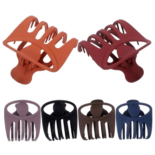 OATIPHO 6 Stück Französische Haarnadel Für Jumbo Mit Clips Lockiges Damen Haarklammern Haarspange Haarspange Dickes Haar von OATIPHO